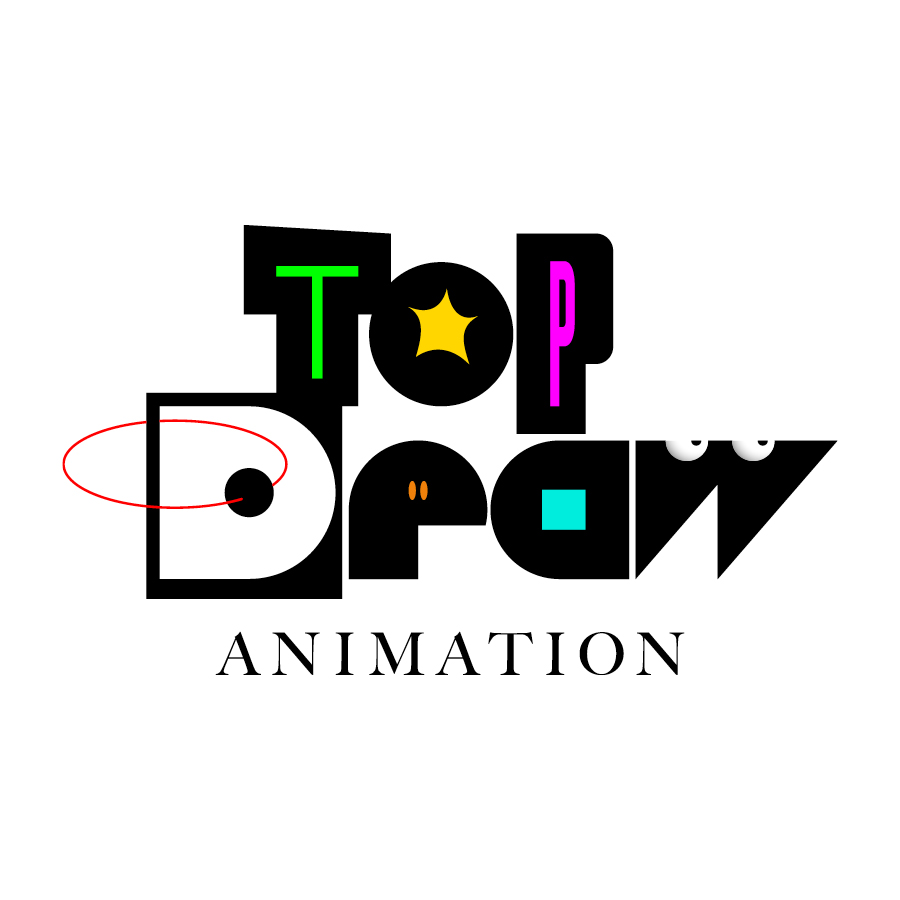 Top Draw Animation logo design by logo designer Principals Pty Ltd for your inspiration and for the worlds largest logo competition