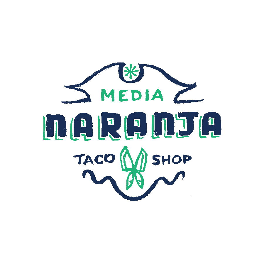 Media Naranja logo design by logo designer Javier Garcia Design for your inspiration and for the worlds largest logo competition