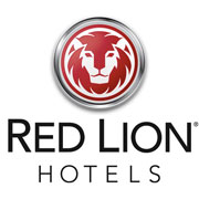 Red Lion Hotels logo design by logo designer Whitestone Design Werks, LLC for your inspiration and for the worlds largest logo competition