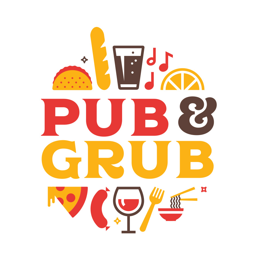 Pub and Grub logo design by logo designer The Quiet Society for your inspiration and for the worlds largest logo competition