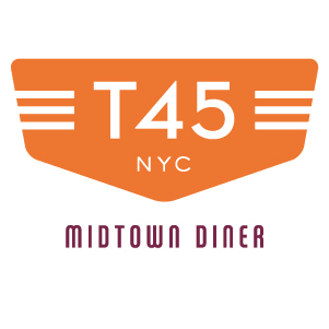 T45 Midtown Diner (Proposed) logo design by logo designer Banowetz + Company, Inc. for your inspiration and for the worlds largest logo competition