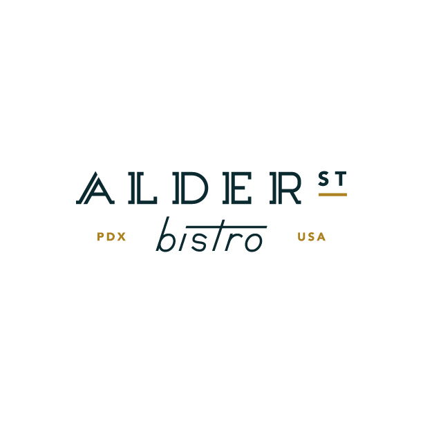 Alder St. Bistro logo design by logo designer Banowetz + Company, Inc. for your inspiration and for the worlds largest logo competition