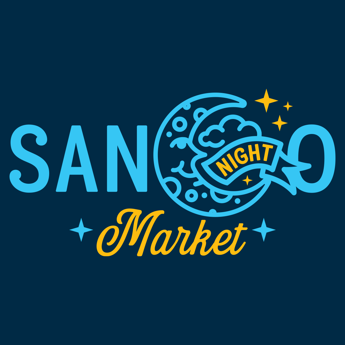 Sango Night Market logo design by logo designer TrioSigns,Inc. for your inspiration and for the worlds largest logo competition