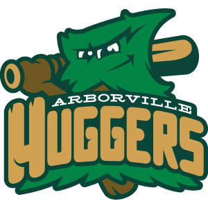 Arborville Huggers option 1 logo design by logo designer Hartwell Studio Works for your inspiration and for the worlds largest logo competition