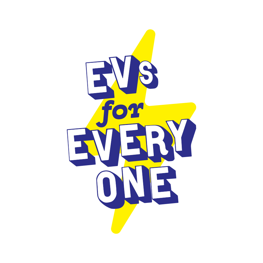 EVs for Everyone logo design by logo designer Waltz Creative for your inspiration and for the worlds largest logo competition