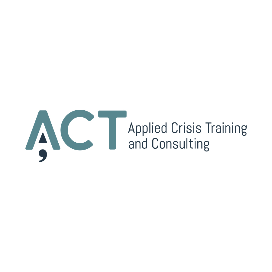 ACT: Applied Crisis Training and Consulting logo design by logo designer Waltz Creative for your inspiration and for the worlds largest logo competition