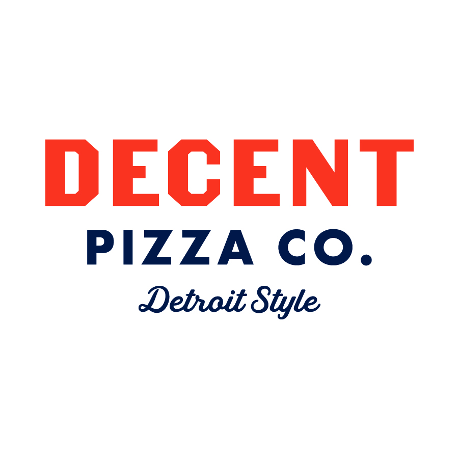 Decent Pizza Co. Wordmark logo design by logo designer FIXER Brand Design Studio for your inspiration and for the worlds largest logo competition