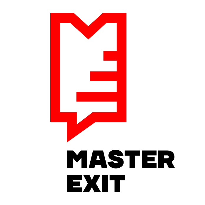Master Exit logo design by logo designer AP'BRANDS for your inspiration and for the worlds largest logo competition