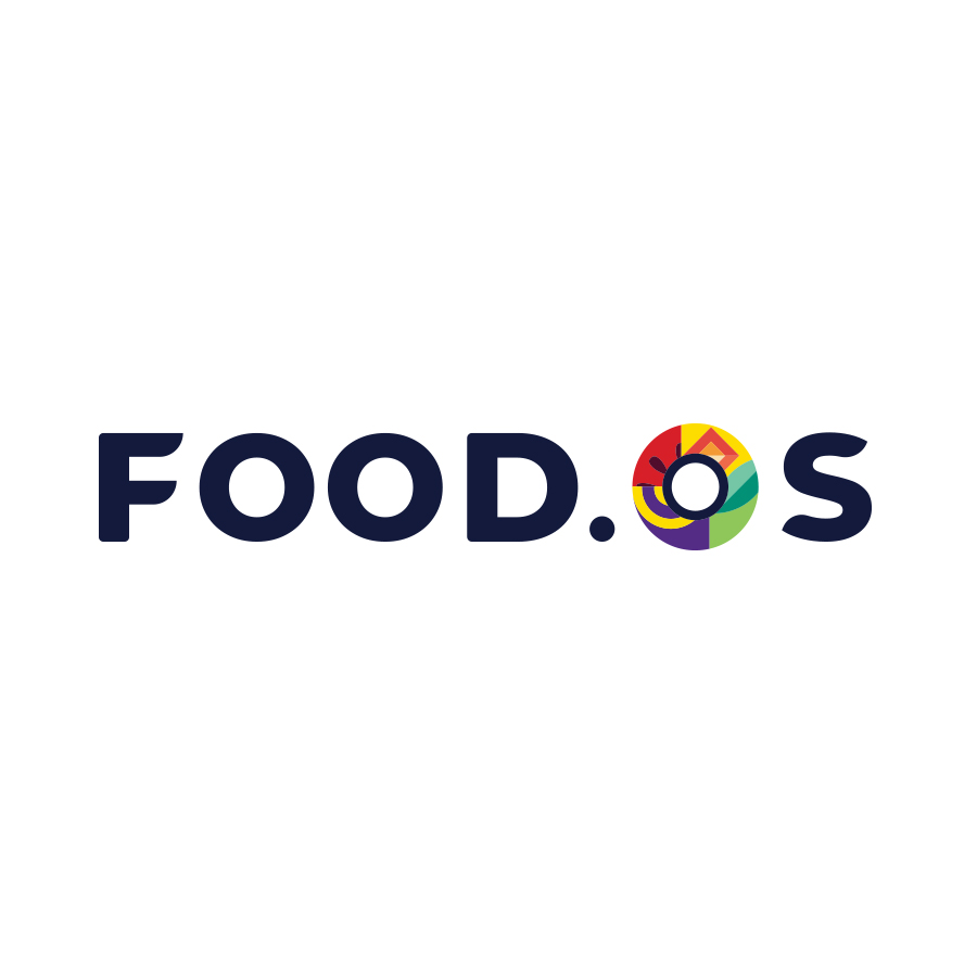Food.OS logo design by logo designer Bloom Communication SRL for your inspiration and for the worlds largest logo competition