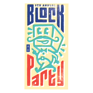 ADCT Block Party logo design by logo designer AcrobatAnt for your inspiration and for the worlds largest logo competition