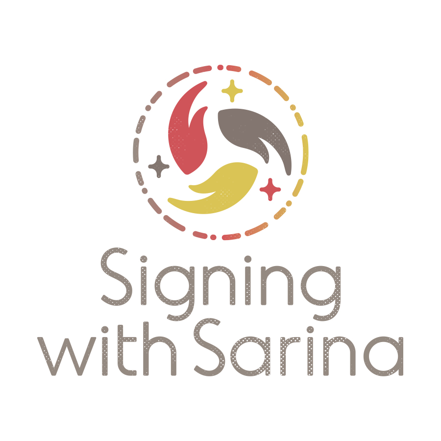 Signing with Sarina logo design by logo designer Sumack Loft for your inspiration and for the worlds largest logo competition