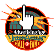 AdAge Interactive Hall of Fame logo design by logo designer Michael Doret Graphic Design for your inspiration and for the worlds largest logo competition