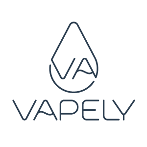Vapely logo design by logo designer Daniel Eris for your inspiration and for the worlds largest logo competition