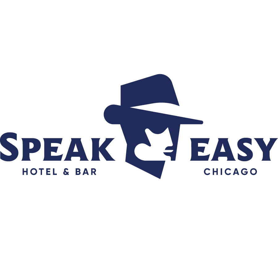Speakeasy Hotel logo design by logo designer Dan Draper Design for your inspiration and for the worlds largest logo competition