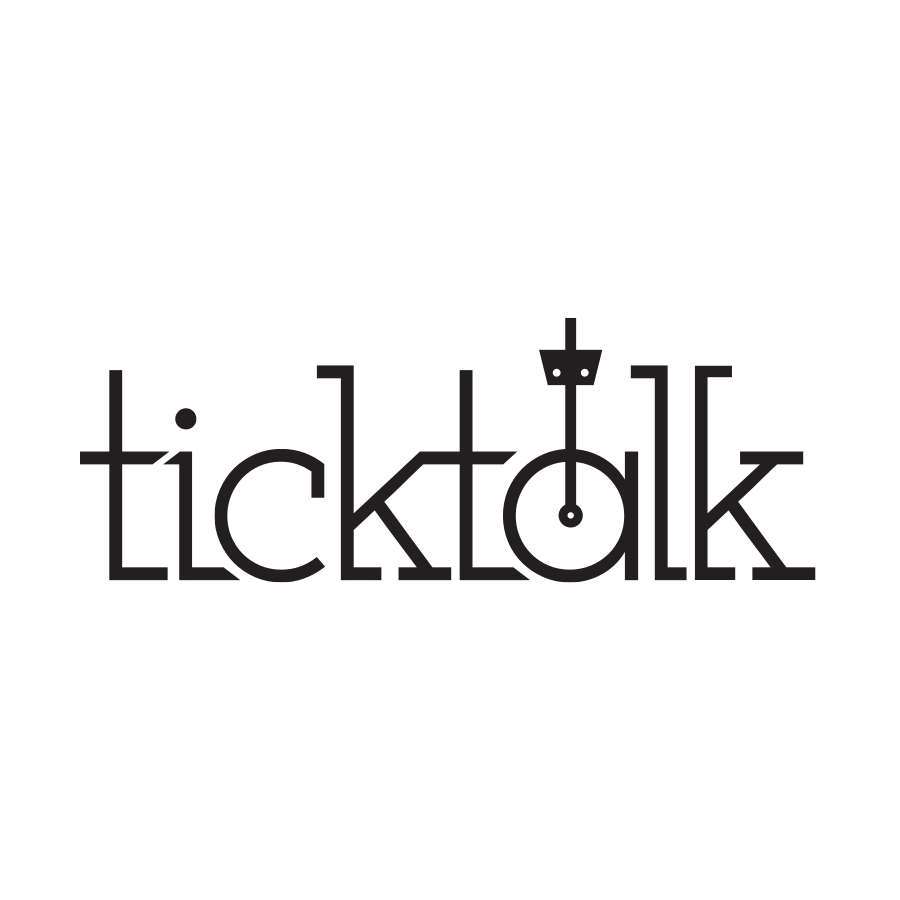 Ticktalk Logo logo design by logo designer Rocksauce Studios for your inspiration and for the worlds largest logo competition