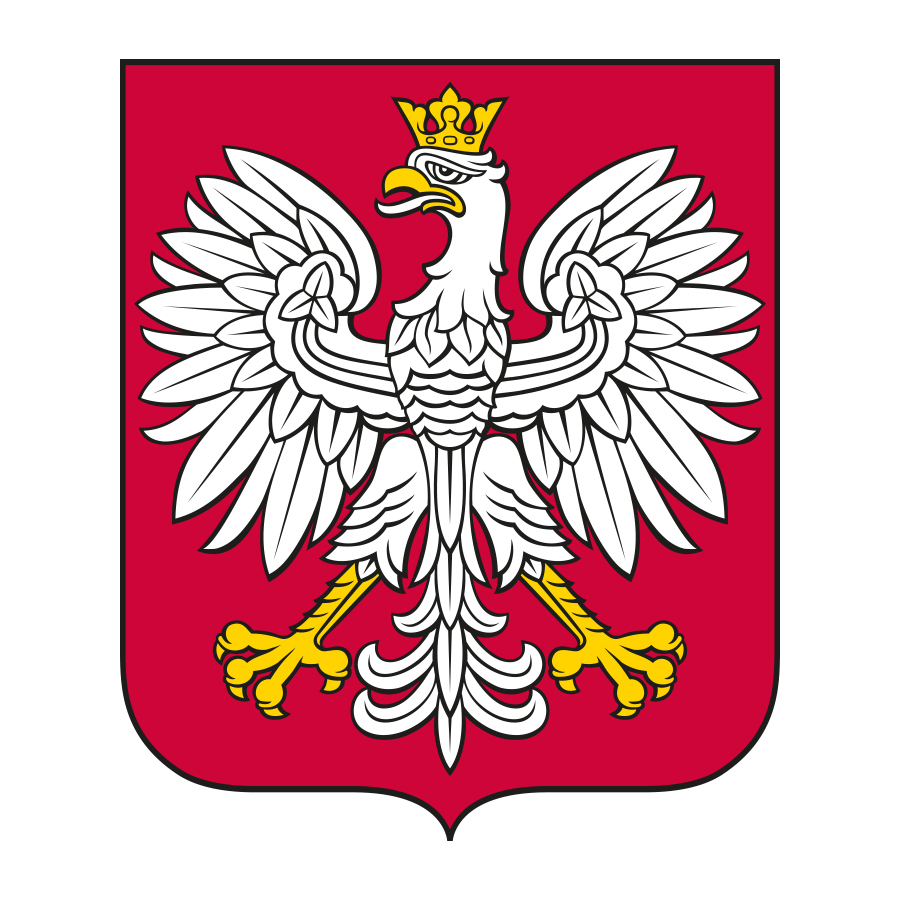 Republic of Poland coat of arms logo design by logo designer Aleksander Bak for your inspiration and for the worlds largest logo competition