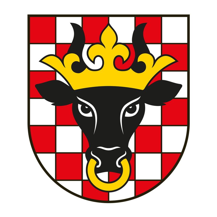 Kalisz County coat of arms logo design by logo designer Aleksander Bak for your inspiration and for the worlds largest logo competition