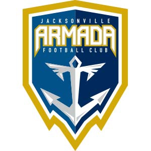 Jacksonville Armada Football Club logo design by logo designer Dalton Agency for your inspiration and for the worlds largest logo competition
