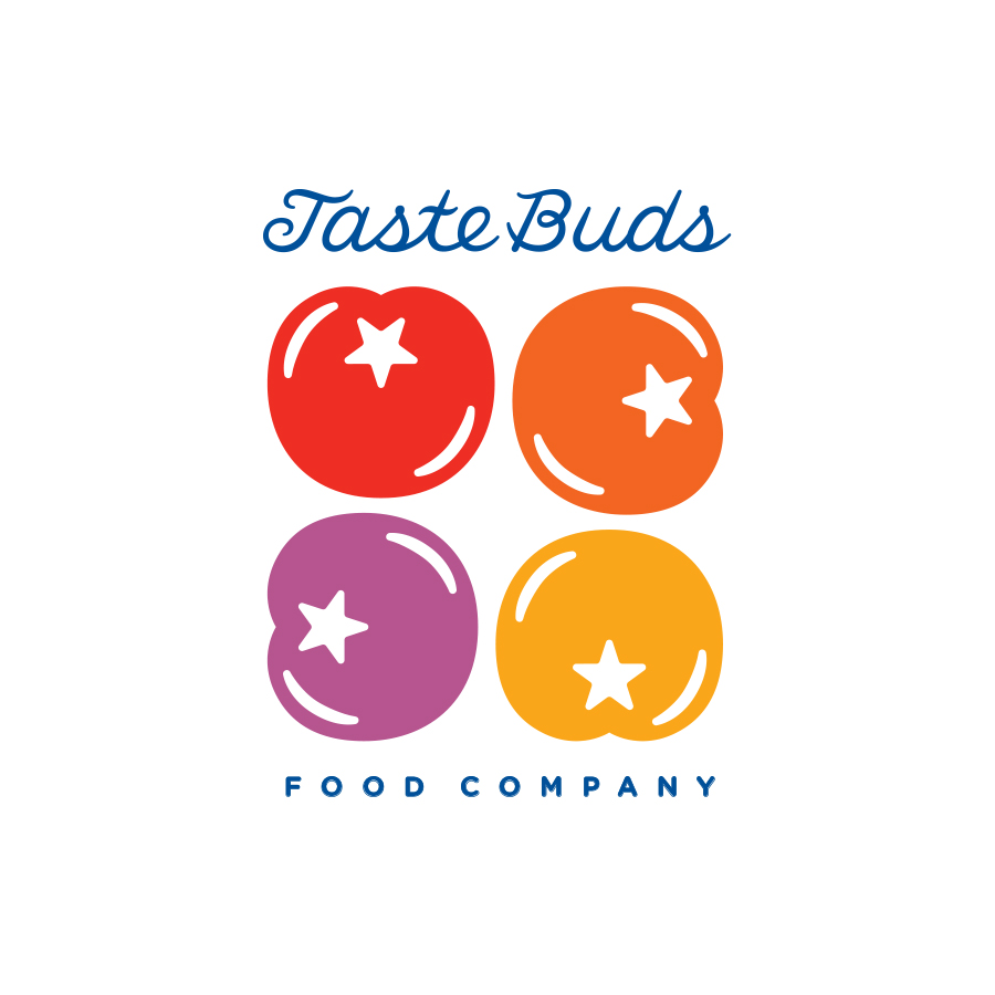 Taste Buds Food Company - sub brand logo design by logo designer dennardlacey.com for your inspiration and for the worlds largest logo competition