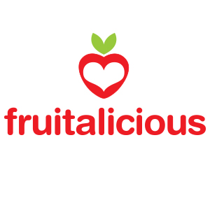 Fruitalicious logo design by logo designer Brooke Muckersie for your inspiration and for the worlds largest logo competition