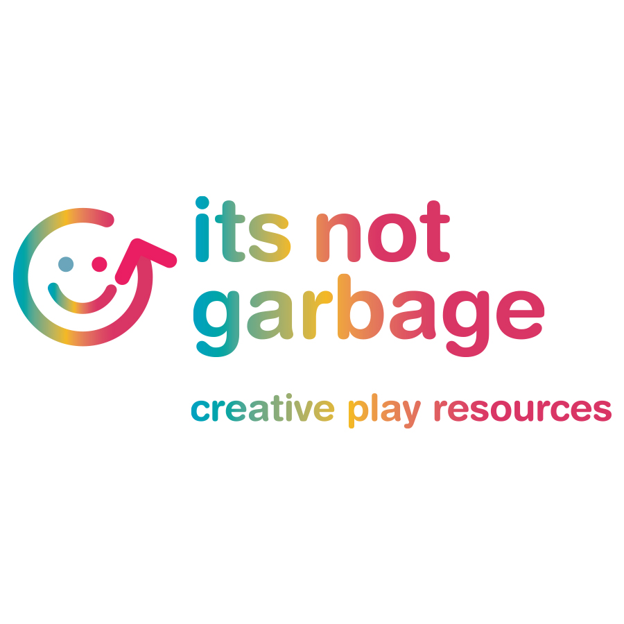 Its Not Garbage, Creative Play Resources logo design by logo designer Brooke Muckersie for your inspiration and for the worlds largest logo competition