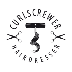 Curlscrewer logo design by logo designer TYPE AND SIGNS for your inspiration and for the worlds largest logo competition