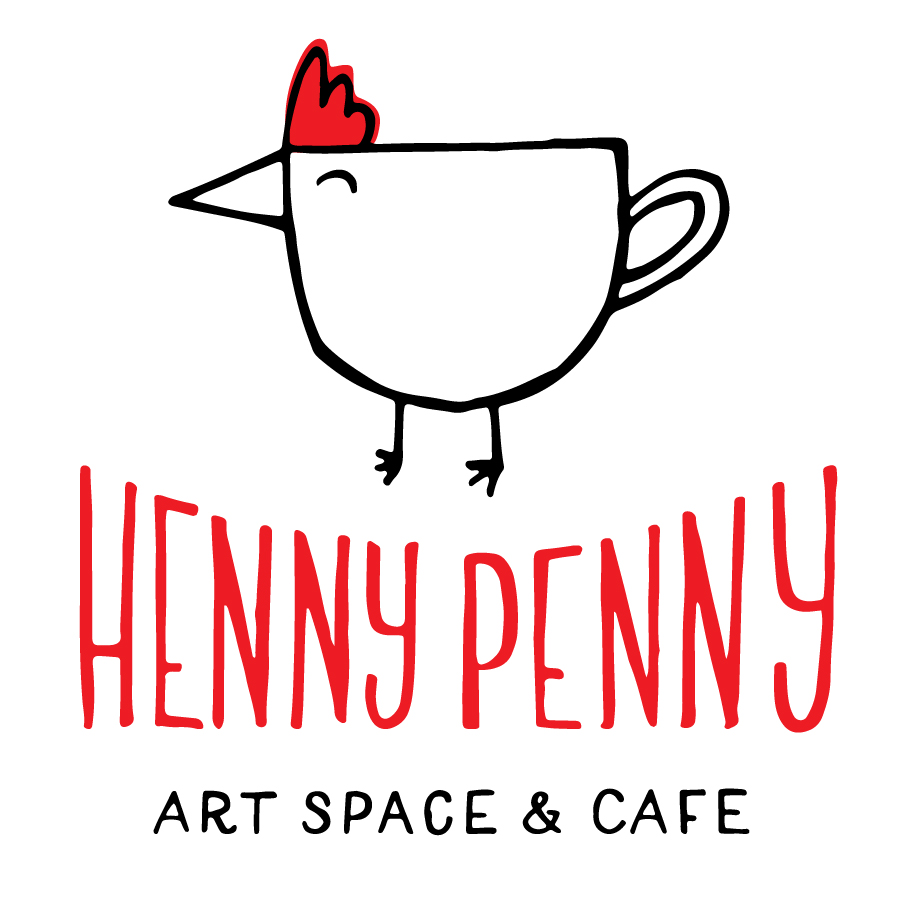 Henny Penny Art Space & Cafe logo design by logo designer Kay Wolfersperger for your inspiration and for the worlds largest logo competition