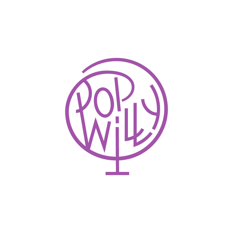 Pop-Willy logo design by logo designer Brian Nutt for your inspiration and for the worlds largest logo competition