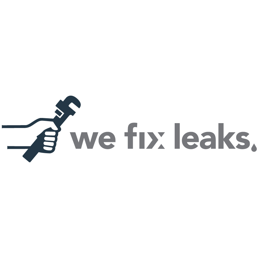 We Fix Leaks logo design by logo designer Simply Joy Studio for your inspiration and for the worlds largest logo competition