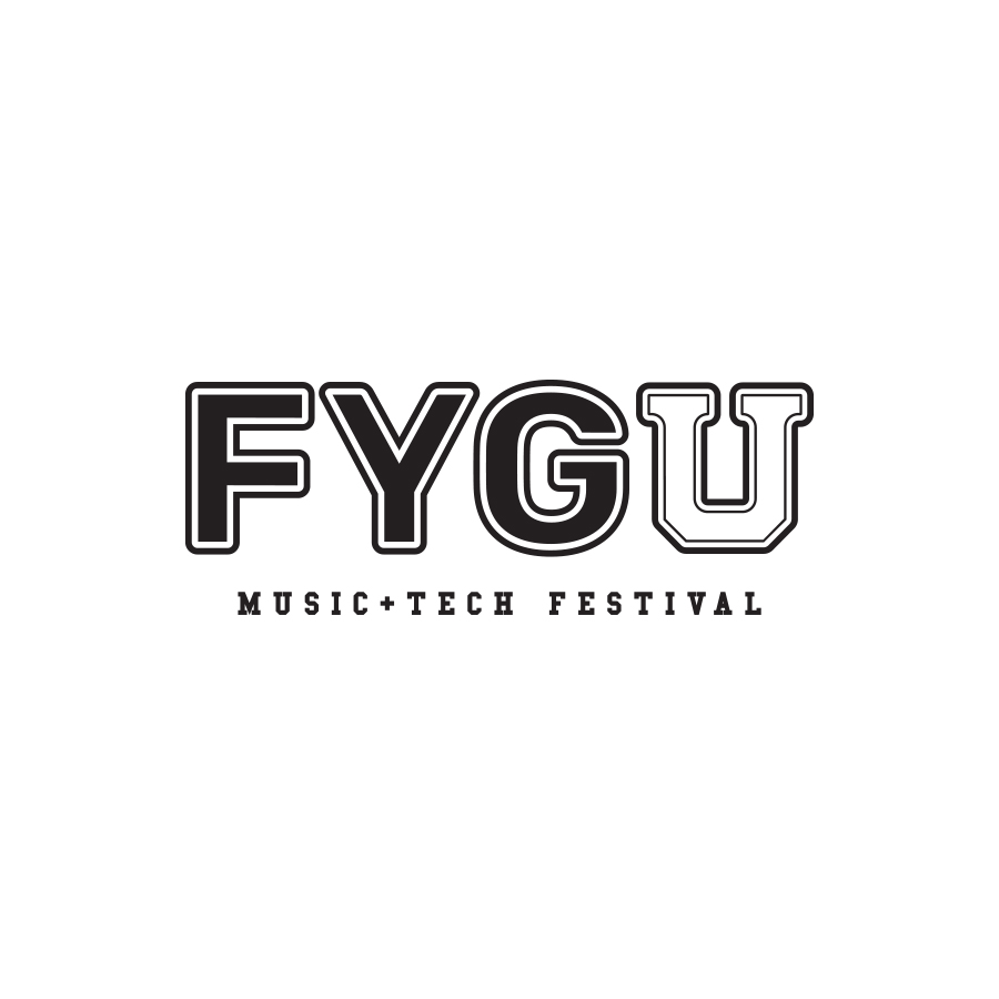 FYGU Music + Tech Festival logo design by logo designer MODIVZ for your inspiration and for the worlds largest logo competition