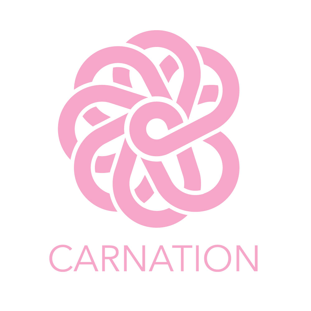 carnation logo design by logo designer Kalen Kubik Design for your inspiration and for the worlds largest logo competition
