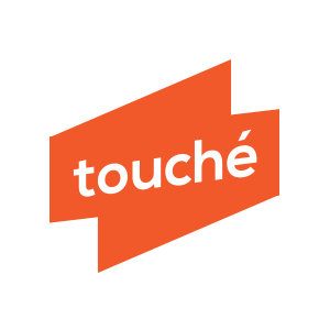 Touche logo design by logo designer Juicebox Interactive for your inspiration and for the worlds largest logo competition