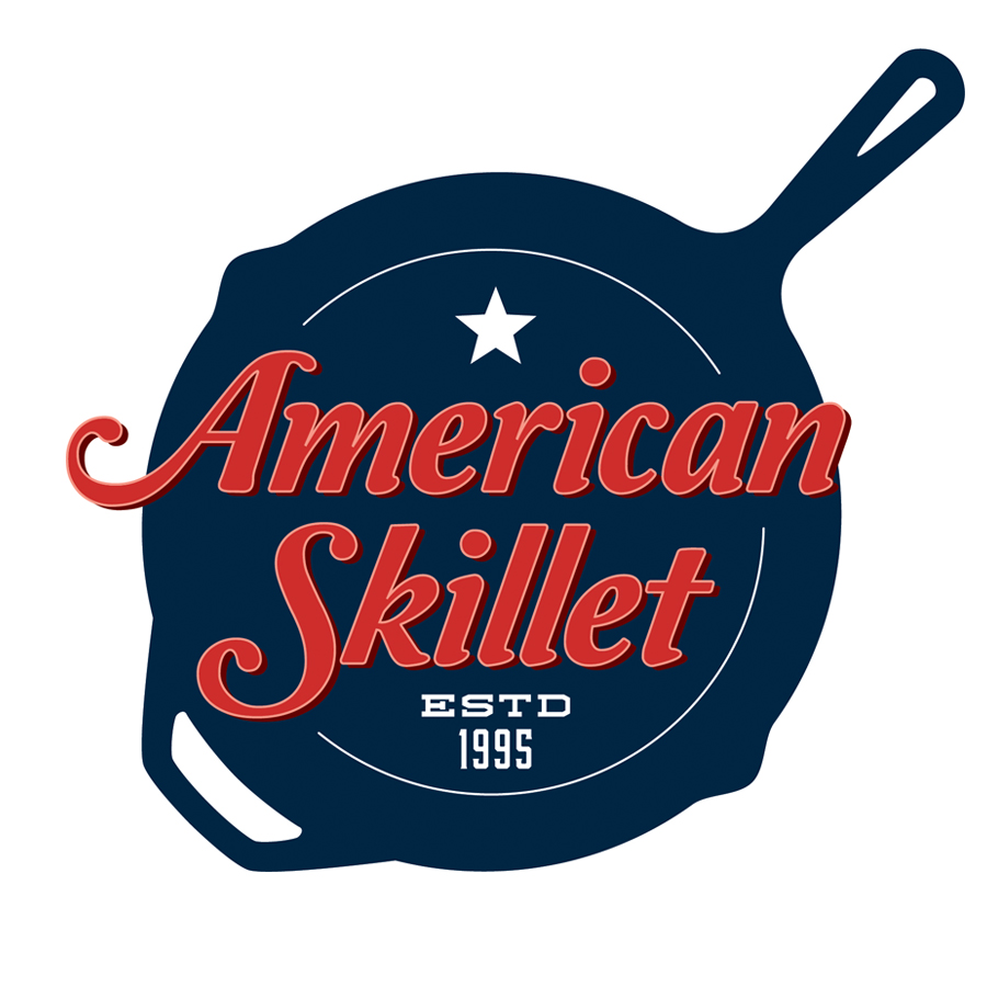 American Skillet Logo logo design by logo designer Kidd Design for your inspiration and for the worlds largest logo competition