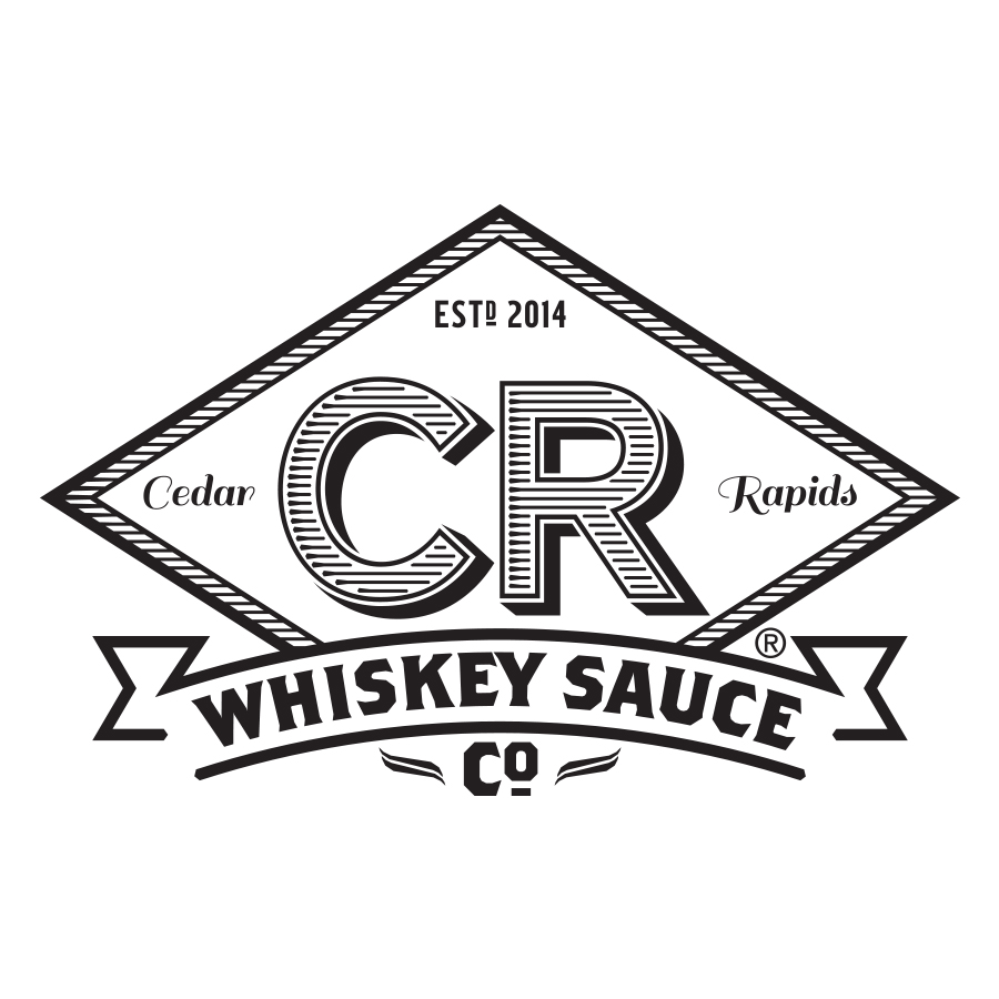 CR Whiskey Sauce logo design by logo designer Kidd Design for your inspiration and for the worlds largest logo competition