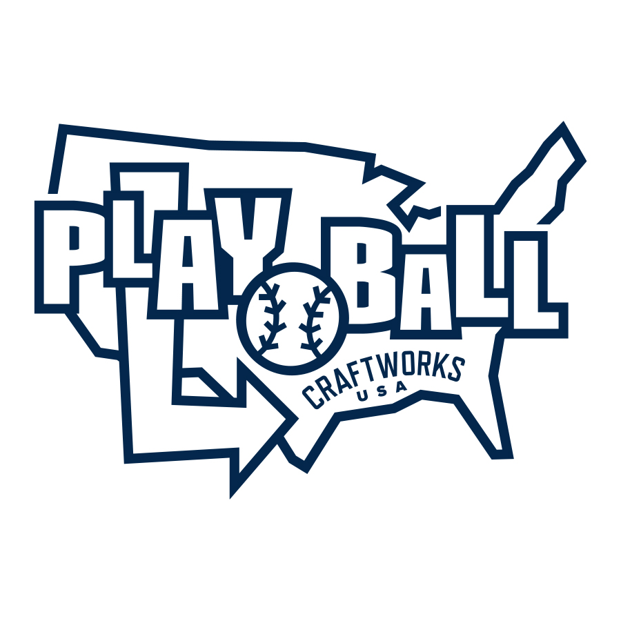 Play Ball USA logo design by logo designer Kidd Design for your inspiration and for the worlds largest logo competition