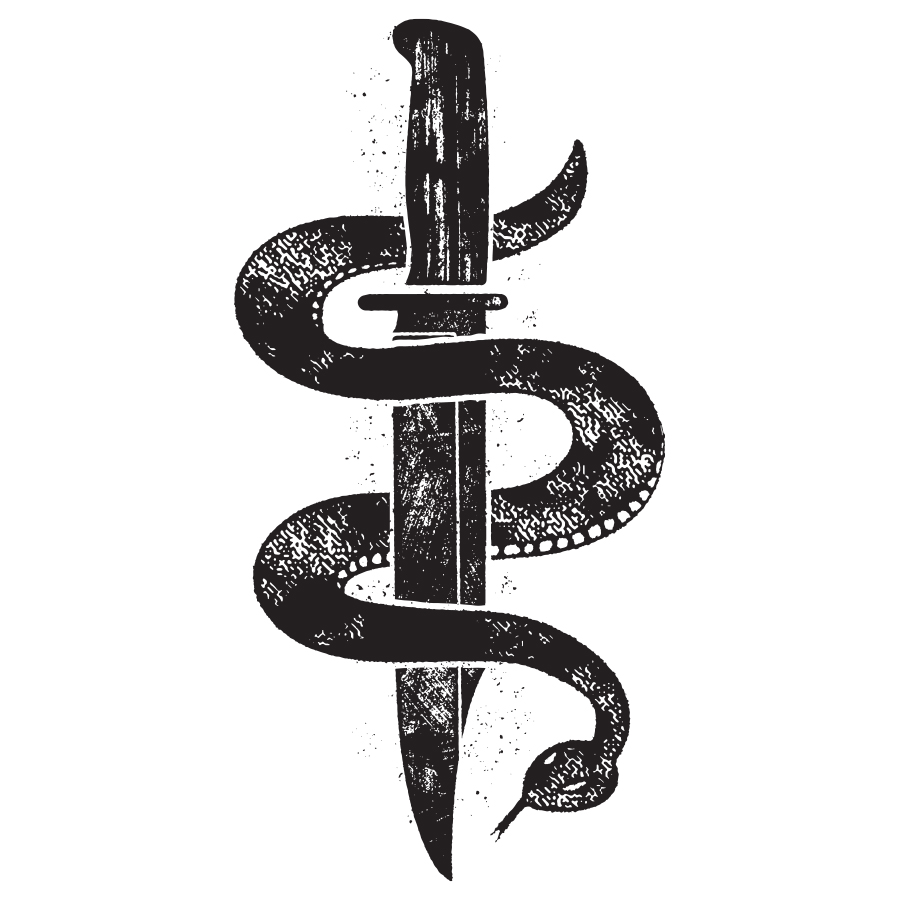 Knife Snake logo design by logo designer Kidd Design for your inspiration and for the worlds largest logo competition