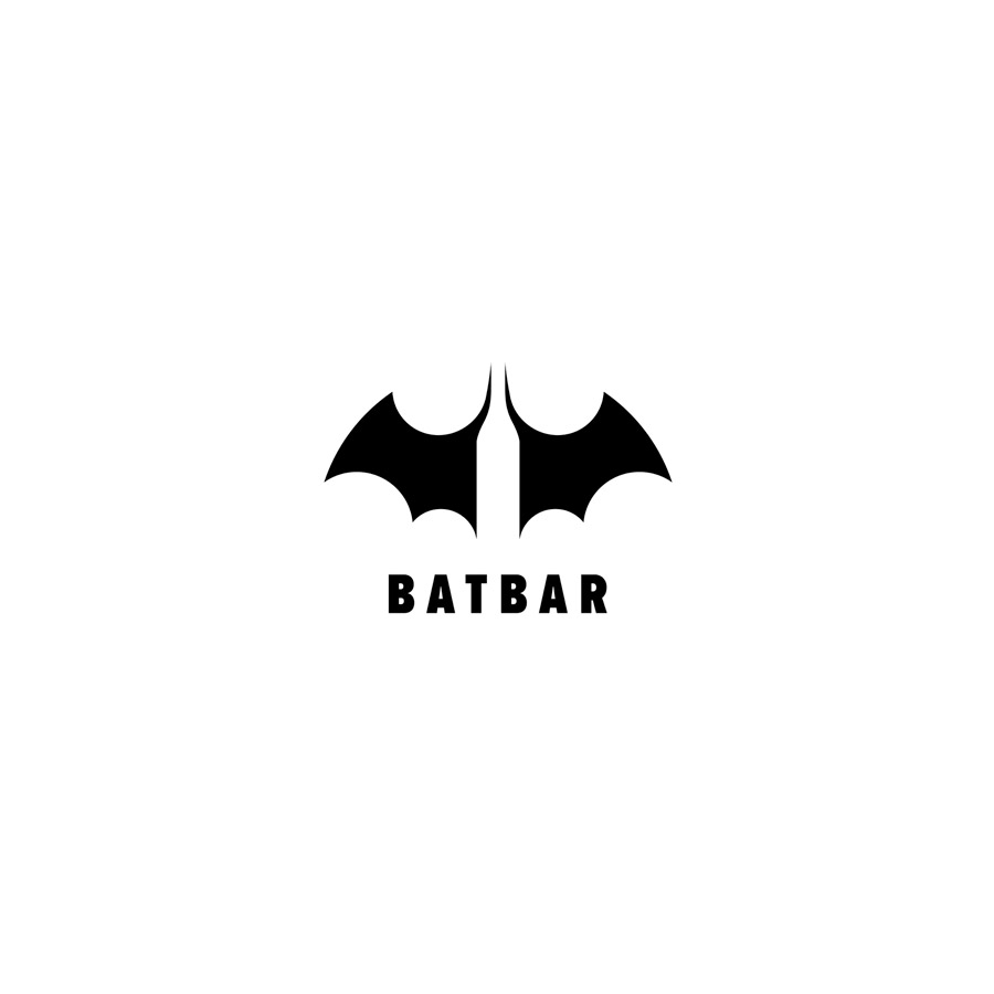 BatBar logo design by logo designer Miro Kozel for your inspiration and for the worlds largest logo competition