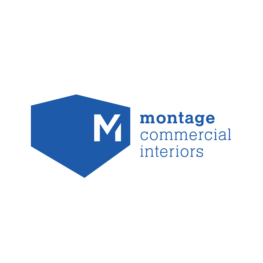 Montage Commercial interiors logo design by logo designer emedia creative for your inspiration and for the worlds largest logo competition