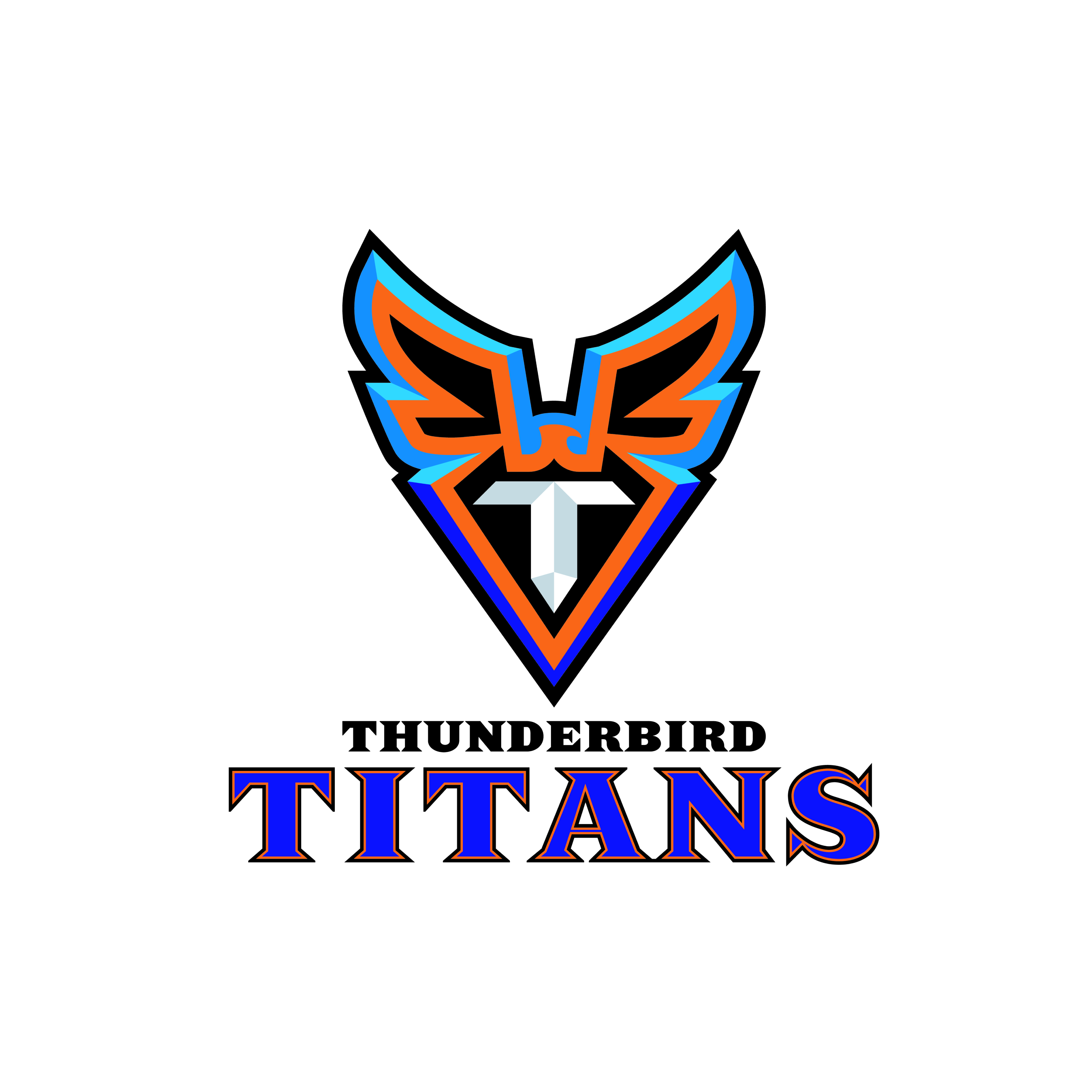 Thunderbird High School 03 logo design by logo designer DLR Group  for your inspiration and for the worlds largest logo competition