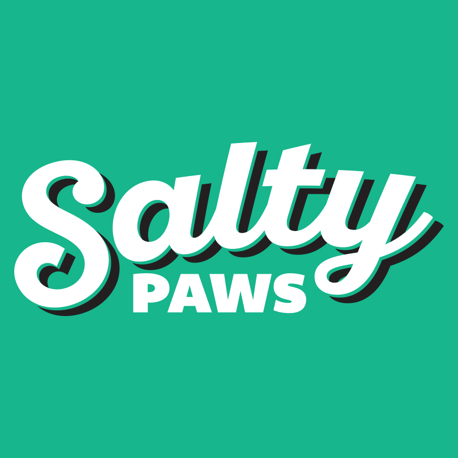 Salty Paws 3 logo design by logo designer Haffelder Studios for your inspiration and for the worlds largest logo competition