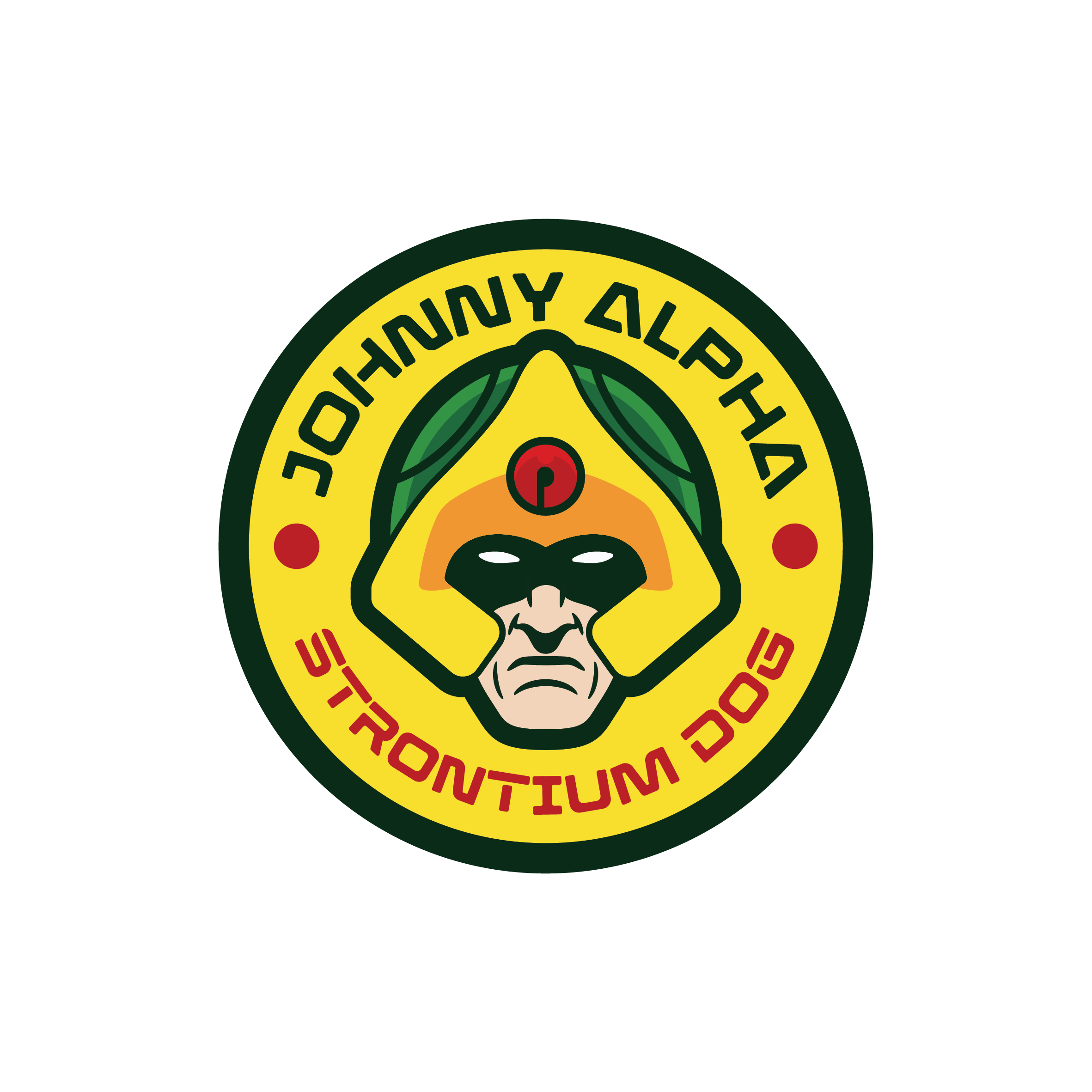 Strontium Dog logo design by logo designer Tortoiseshell Black for your inspiration and for the worlds largest logo competition