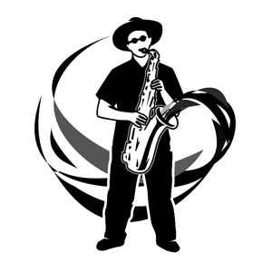 Blowout Sax logo design by logo designer Designbull for your inspiration and for the worlds largest logo competition