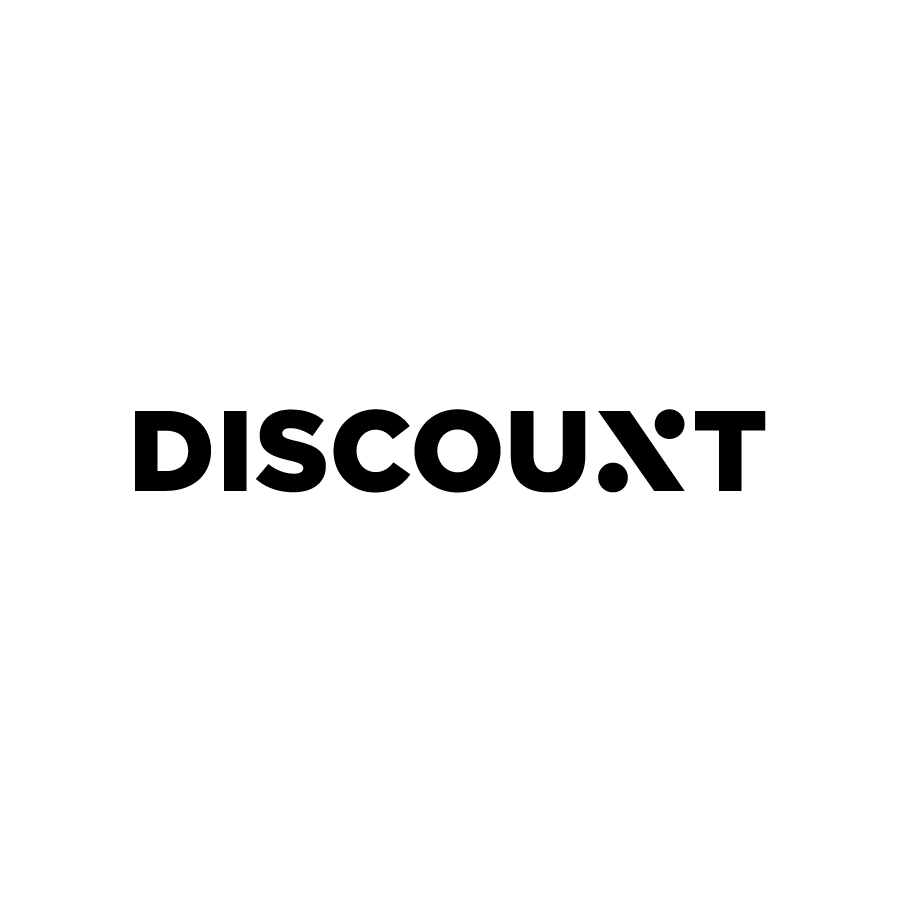 Discount logo design by logo designer Paulius Kairevicius for your inspiration and for the worlds largest logo competition