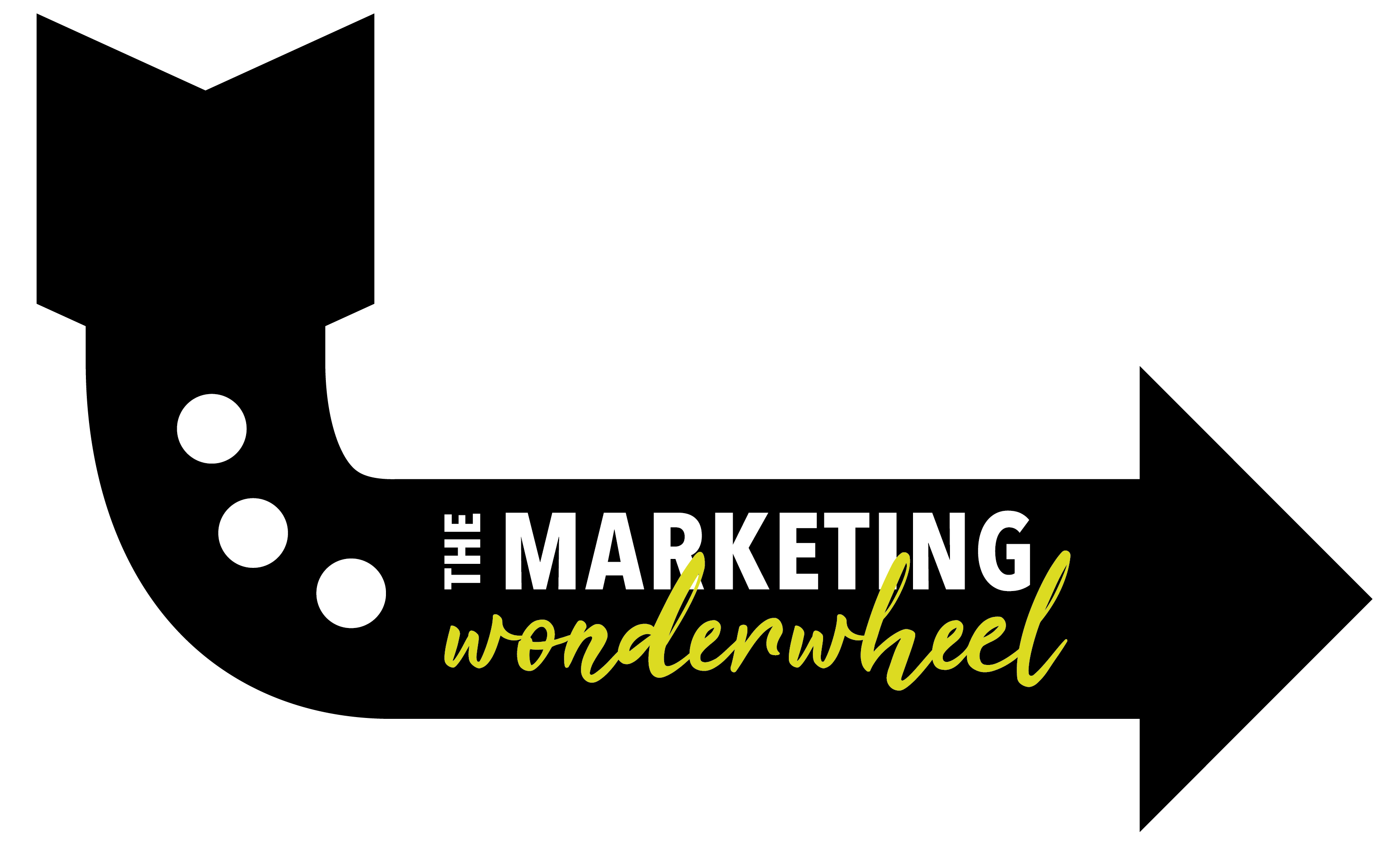 The Marketing Wonderwheel logo design by logo designer Anna Brand Creative Ltd for your inspiration and for the worlds largest logo competition