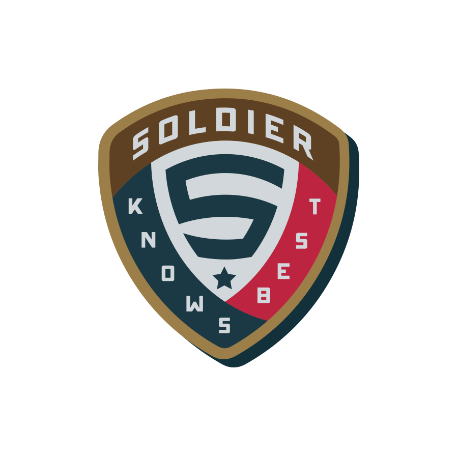 Soldier Know Best Logo logo design by logo designer Longo Designs for your inspiration and for the worlds largest logo competition