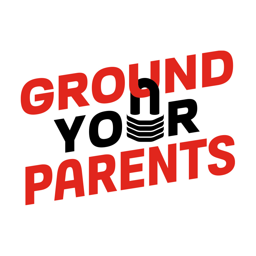 Ground Your Parents logo design by logo designer Leacock Design Co. for your inspiration and for the worlds largest logo competition