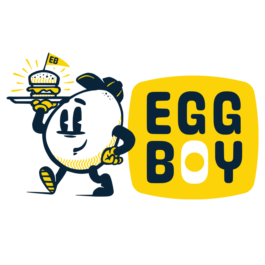 Egg Boy logo design by logo designer Leacock Design Co. for your inspiration and for the worlds largest logo competition