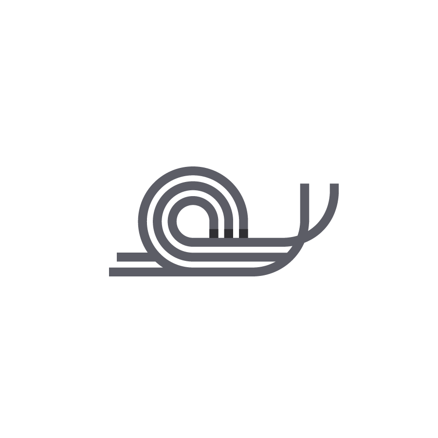 Snail logo design by logo designer Slavisa Dujkovic for your inspiration and for the worlds largest logo competition