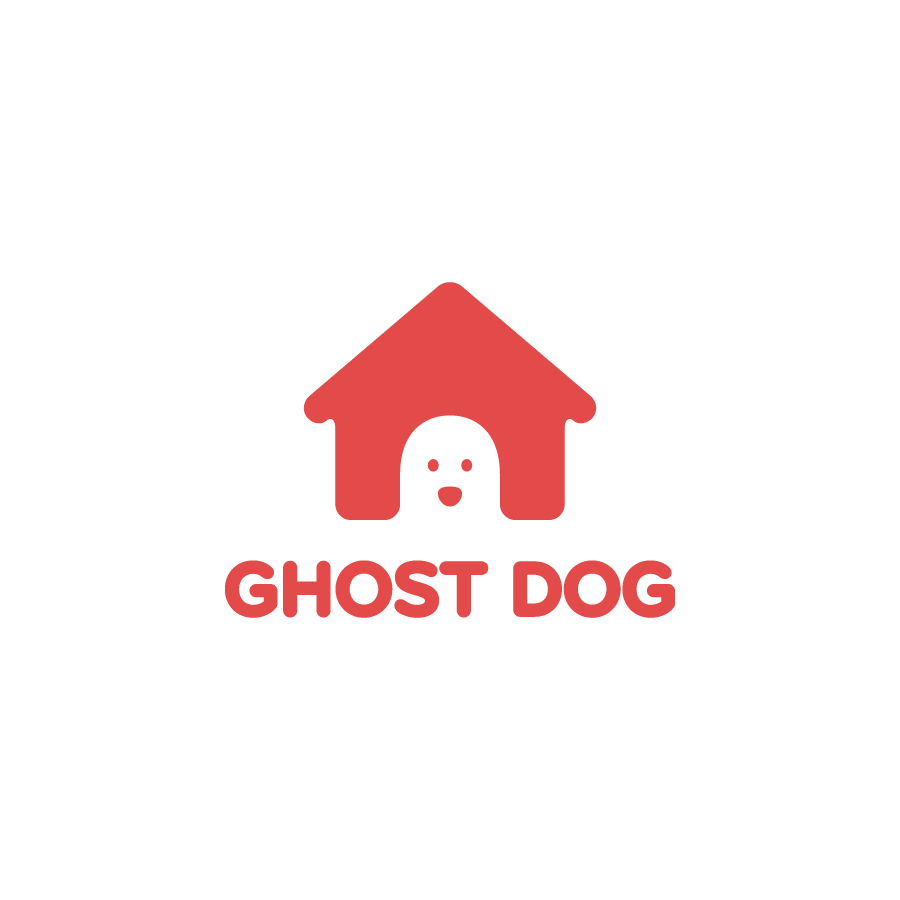 Ghost dog logo design by logo designer Slavisa Dujkovic for your inspiration and for the worlds largest logo competition