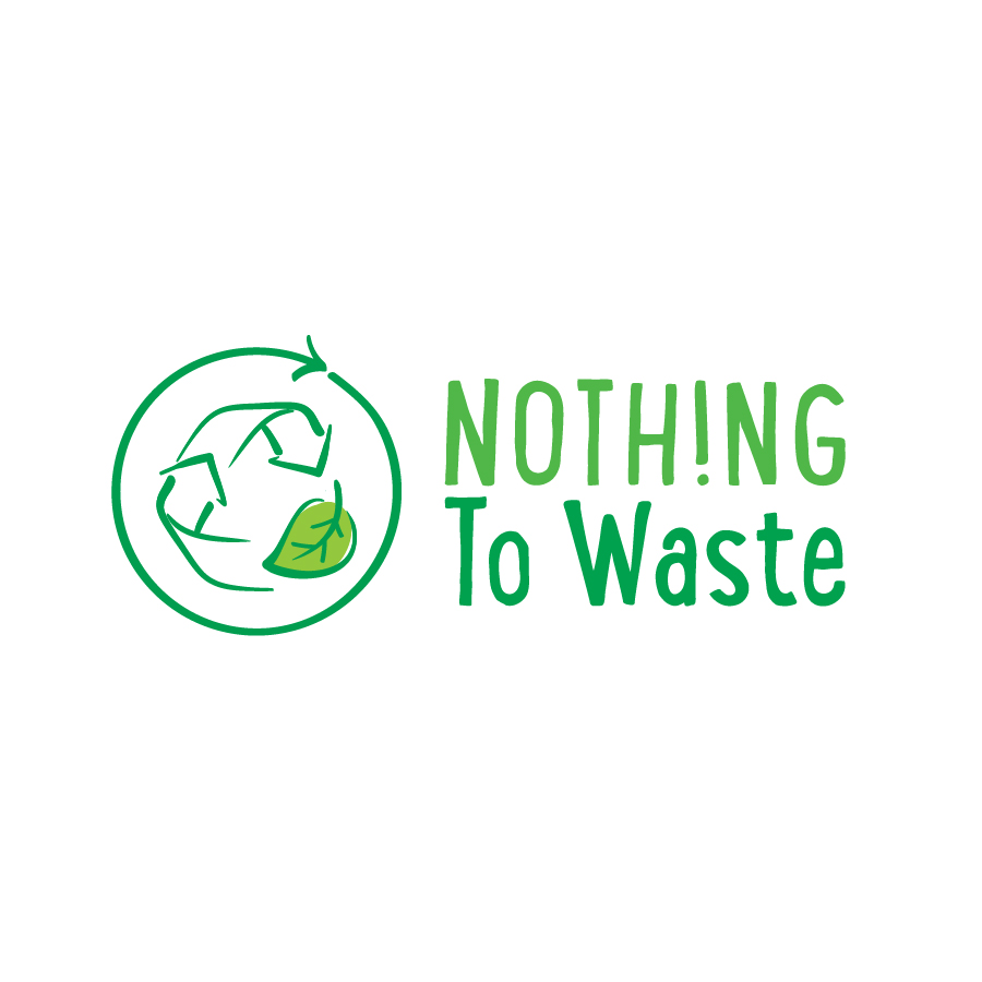 Nothing To Waste logo design by logo designer Sophia Georgopoulou | Design for your inspiration and for the worlds largest logo competition